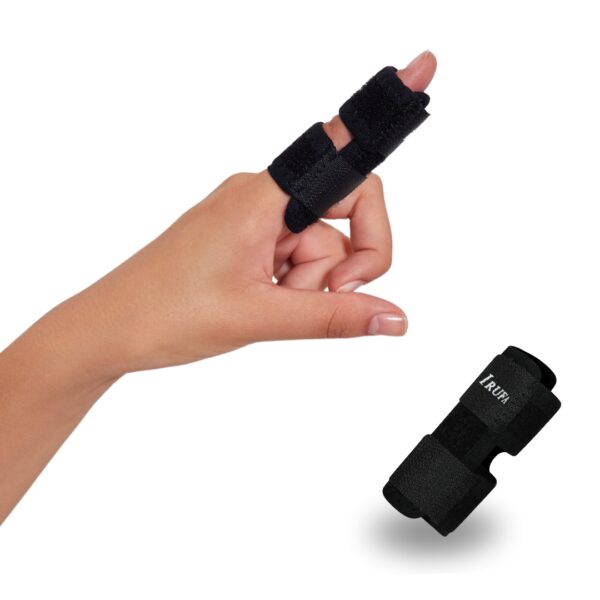 Curved Splint : Enhance Recovery with Spacer Fabric Finger Stabilizer