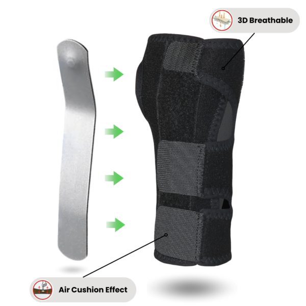 Spacer Fabric Cock Up Wrist Splint - Image 2