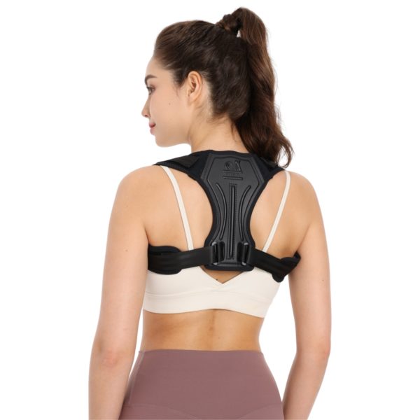 Spacer Fabric Posture Corrector for Men and Women, Breathable Upper and Back Brace, Adjustable Back Straightener Support - Image 3