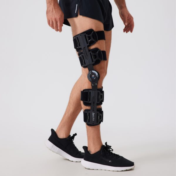 Hinged ROM Knee Brace, Post Op Medical Knee Stabilizer for Recovery Stabilization, ACL, MCL and PCL Injury - Image 2