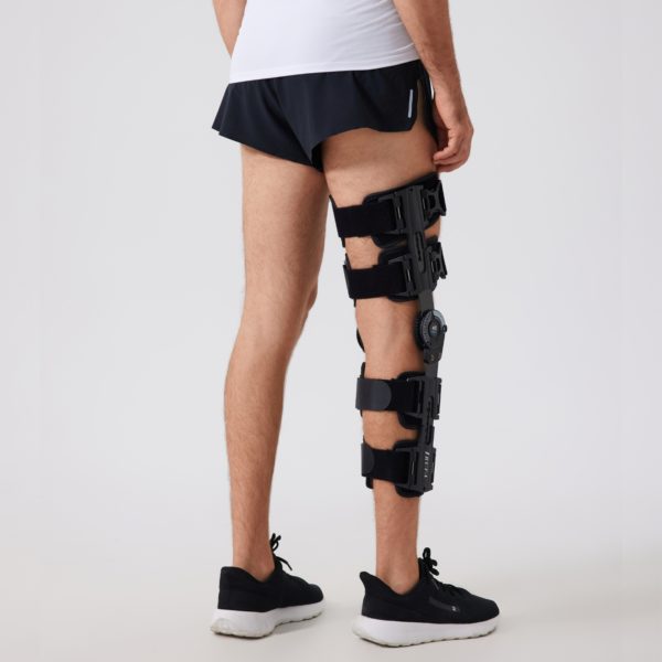 Hinged ROM Knee Brace, Post Op Medical Knee Stabilizer for Recovery Stabilization, ACL, MCL and PCL Injury - Image 3