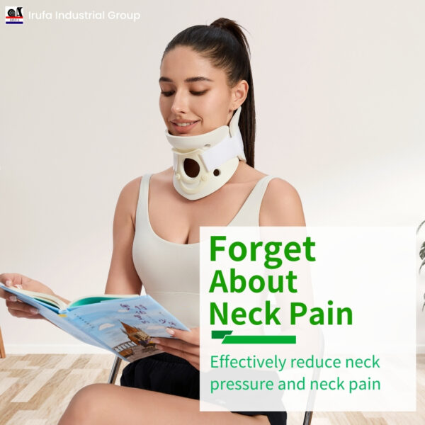 Soft Foam Neck Brace Cervical Collar - Neck Support Brace for Sleeping, Women & Men - Image 5