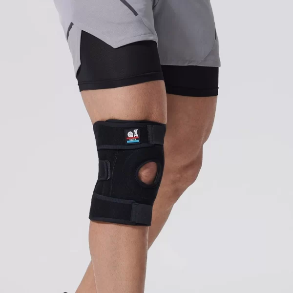 IRUFA Knee Support Brace with Side Stabilizers & Patella Pad for Knee Pain Support and Fast Recovery - Image 3