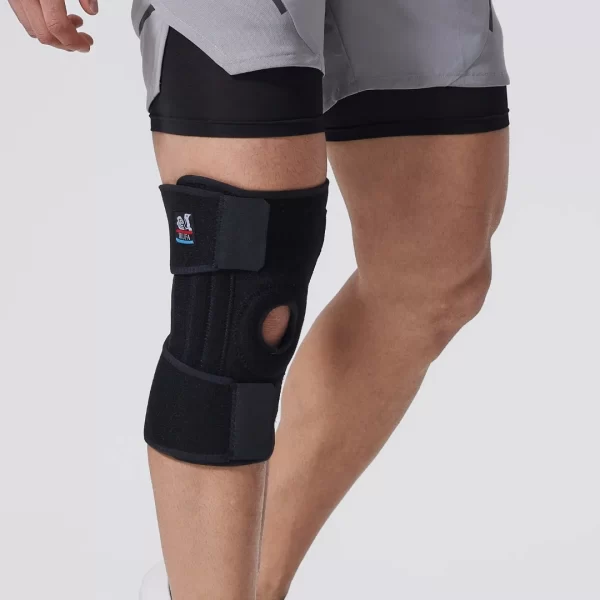 Orthopaedics Knee Brace for Women & Men with Side Stabilizers, Patella Pad Brace for Meniscus Tear, ACL, MCL Pain - Image 2