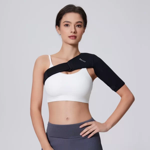 Spacer Fabric Compression Shoulder Brace - Immobilizer for Torn Rotator Cuff, AC Joint Pain Relief, Dislocated Shoulder - Image 2