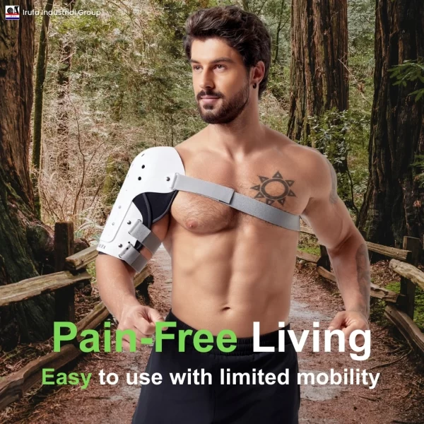Spacer Fabric Breathable Humeral Fracture Brace for Broken Upper Arm Shoulder Bicep - Image 7