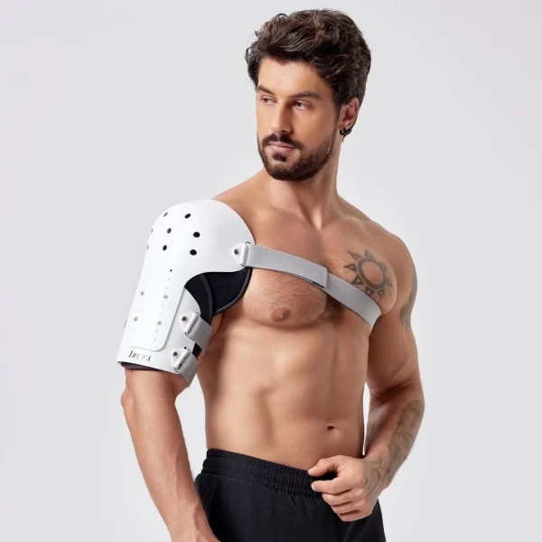 Spacer Fabric Breathable Humeral Fracture Brace for Broken Upper Arm Shoulder Bicep - Image 2