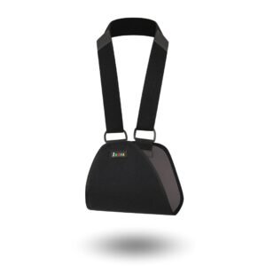 IRUFA Arm Sling, Adjustable Arm Support Strap, Breathable Spacer Fabric Shoulder Immobilizer for Men and Women