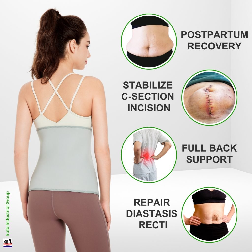 Spacer Fabric Abdominal Binder