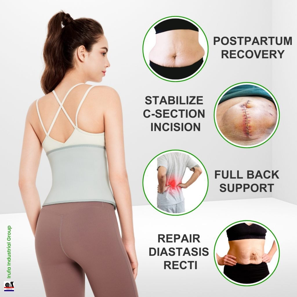Spacer Fabric Abdominal Binder