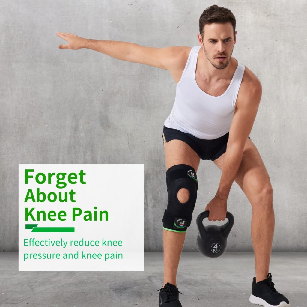 Spacer Fabric Hinged Knee Sleeve