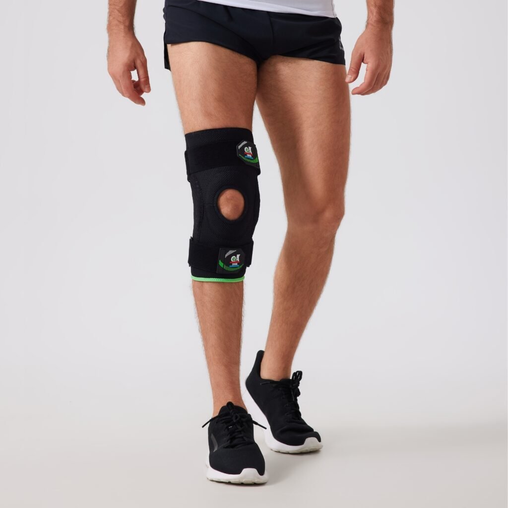 Spacer Fabric Hinged Knee Sleeve